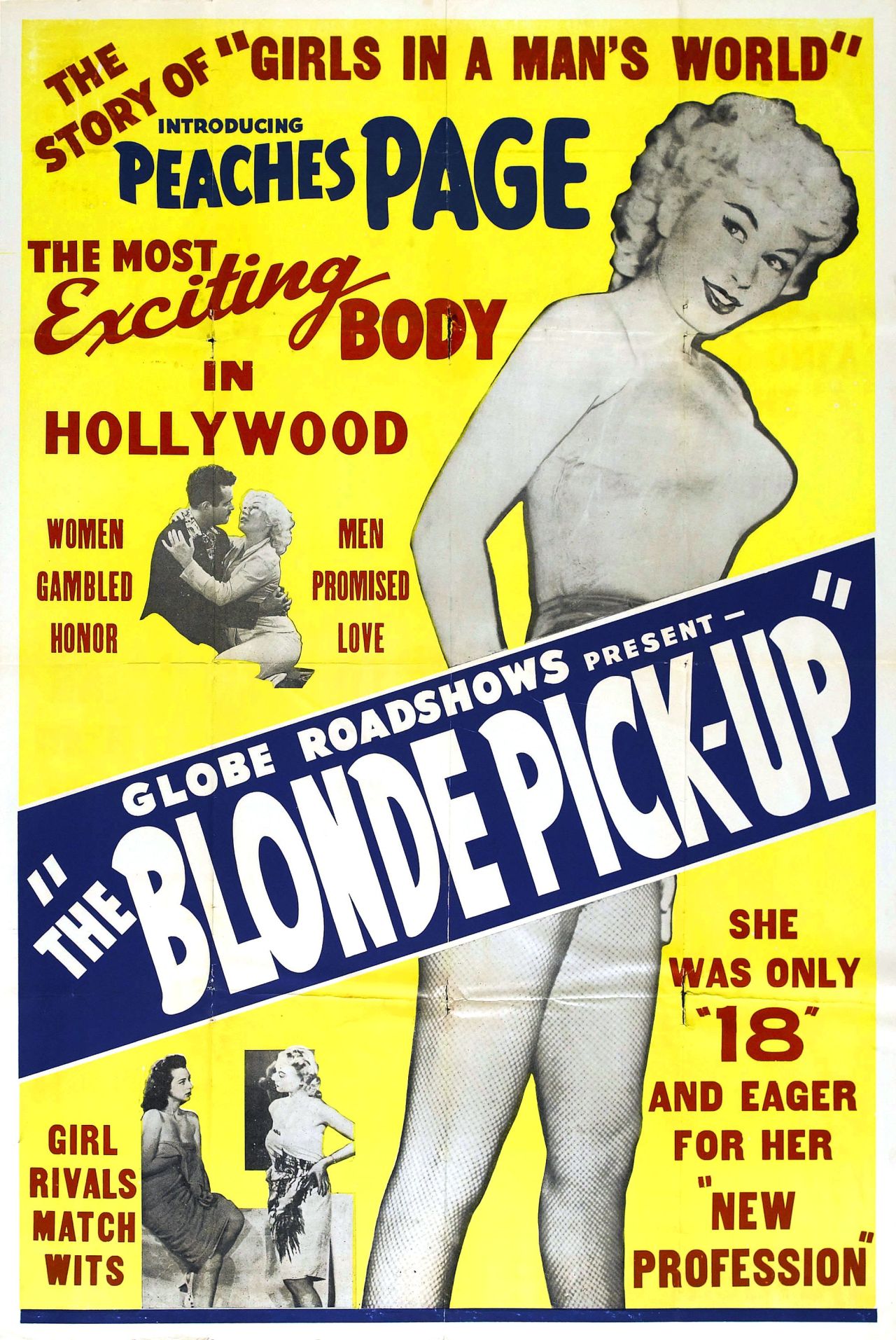 kinematickinks:  &lsquo;The Blonde Pick-Up&rsquo; (aka 'Racket Girls&rsquo;