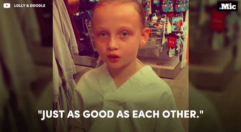 auntiewanda: a-gay-angry-transman: iwriteaboutfeminism: this-is-life-actually: Watch: 8-year-old Dai