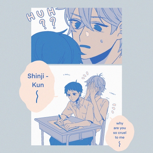 manga!kawoshin are just too dumb for each other