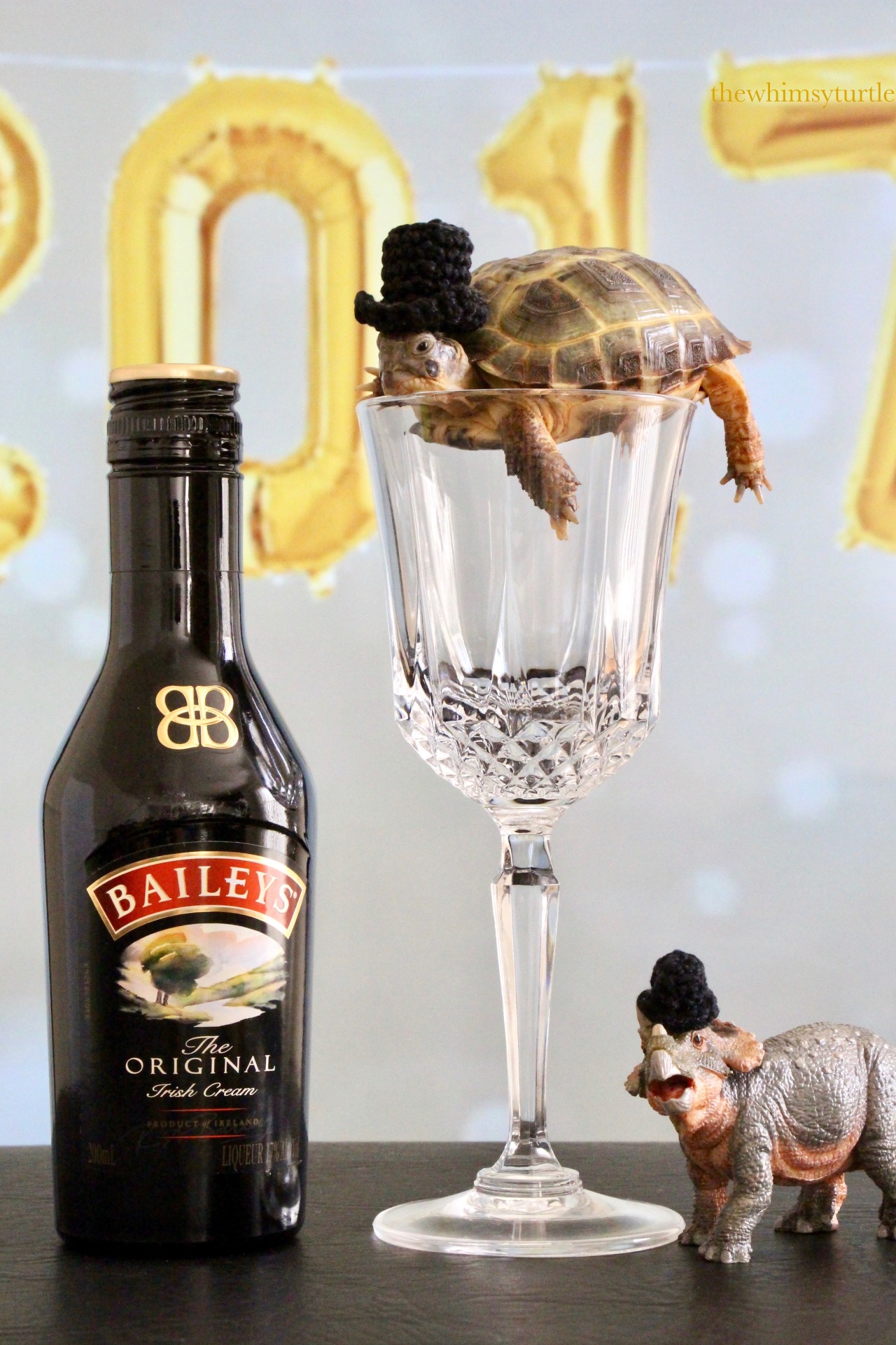 thewhimsyturtle:  thewhimsyturtle:  🎉🎩🐢  Happy New Year, Tumblr!  🥂🍾🎊