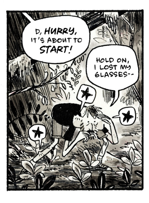 NATURE’S SOMBER MAJESTY: A new diary comic up on my site: www.dharbin.com in which me and frie