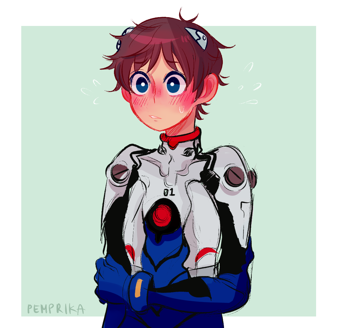pemprika:  I  FINALLY WATCHED EVANGELION!!!  Must watch….the remaining 3 movies……..