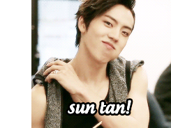 gireum:  sun tan or sun tint? (つω⊂* ) 