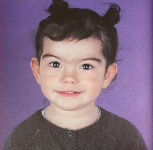 A Baby Björk Doppelgänger Used In One Of Björks Art Books Released In The Early 2000’s, Around The