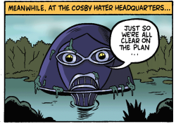 The Feminist Legion of Doom vs. Bill Cosby by Matt Bors