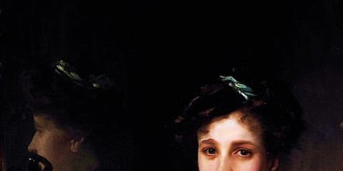 decomposion:Art history meme (x) - 4/4 colours - blackThe Wyndham Sisters by John Singer Sargent | F