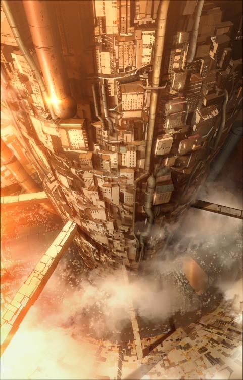 archatlas:  Tsutomu Nihei 弐瓶 勉 Tsutomu Nihei is a Japanese manga artist. His cyberpunk-influenced artwork has gained a strong cult following. At first he studied architecture and later this influence has shown up in his manga works in his depiction
