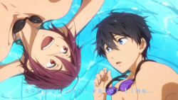 tadanodt:  「Free!」 End Cards 1~6  (omg..omg…