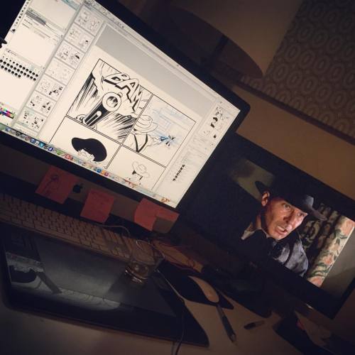 Sound Effects, Perspective Lines, And The Last Crusade. Comics!