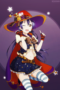 kuroona:    μ’s Halloween cards 