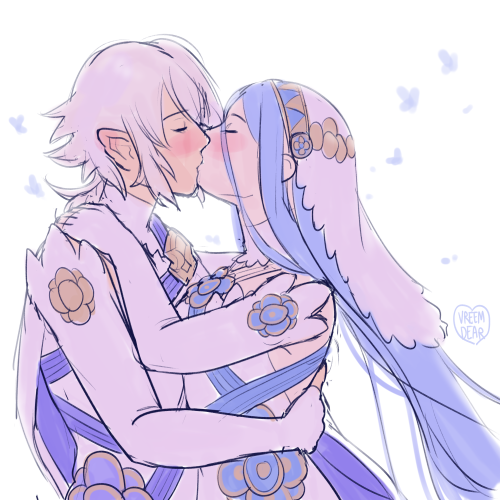 vreemdear-draws:Corrin x Azura for Karxrida on twitter (my favourite commission ever ♡)