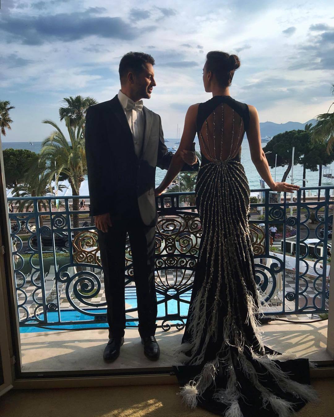 #LorealCannes2016 we are here!🚢✨Thank u @miumiu for this incredible gown😘😘