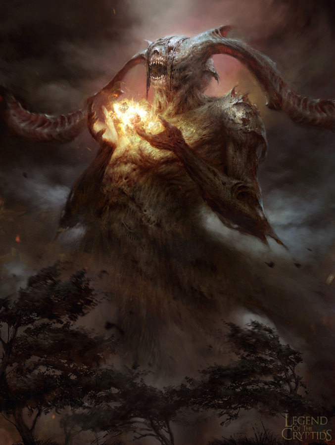 haggardcaptain:  Legend of the Cryptids art by nicponim 