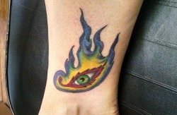 TOOL Lateralus flaming eye