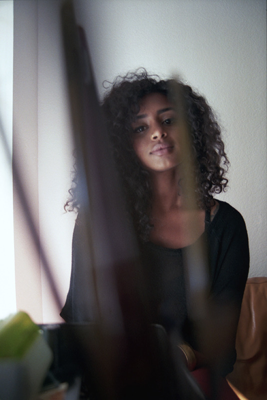 theloverfly:  StellaBlu (Artist: painter), Los Angeles 2013 Portrait by Dana Washington 