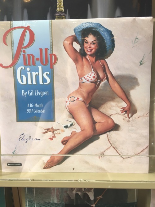 Look what I found at Barnes and nobles today my lovelies? It’s by the wonderful Gil Elvgren!!!