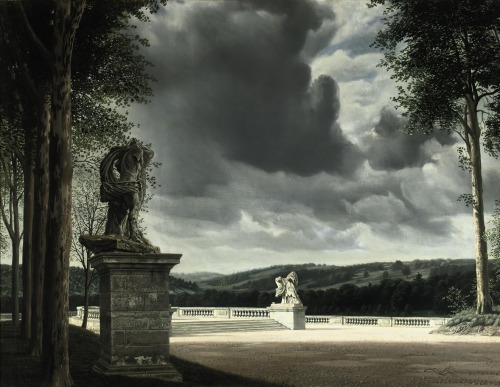 scopophiles:Parc de Sceaux.Carel Willink, 1952.