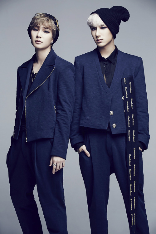 kpophqpictures-blog: [HQ] Boyfriend Jeongmin & Minwoo for Boyfriend in Wonderland 1333x2000