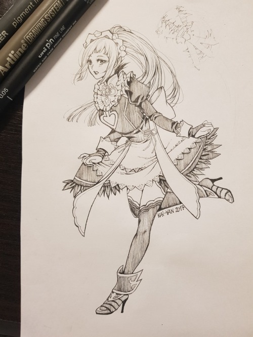 Inktober Day 5 - Felicia