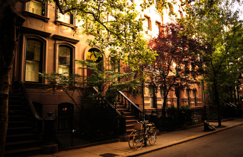nythroughthelens:New York City - Summer - Perry Street - Greenwich VillageView “Summer in the City -