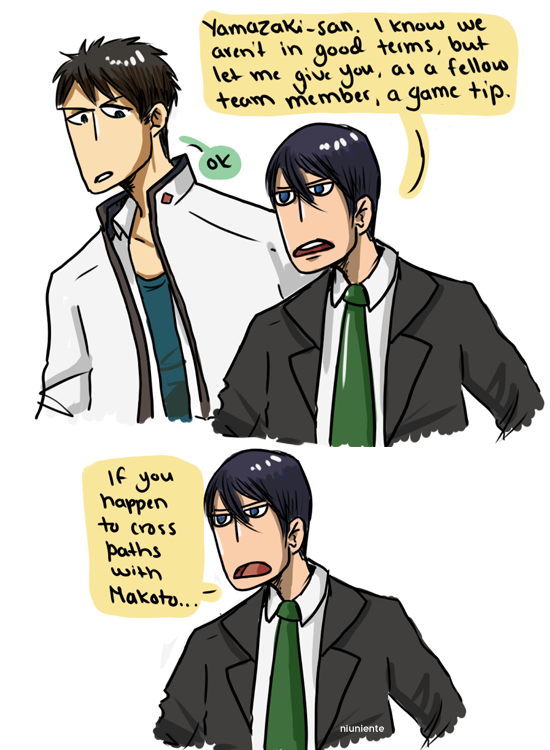 niuniente:Because Haru confirmed that Makoto’s “personality changes completely”