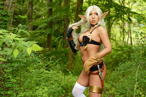Cosplay Girl Nonsummerjack (Dark Elf) (Eternal Darkness) 1-3
