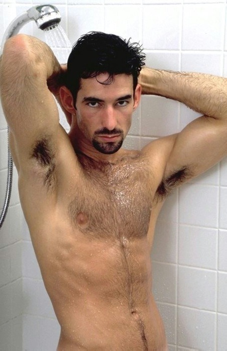 Gay men hairy armpits