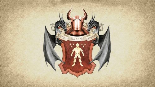 wewilltakewhatisours:Game of Thrones House Sigils in German Style by Kevin Hatch Link