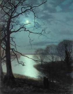 aclockworkfetish:  seasons-in-hell:John Atkinson Grimshaw (1836