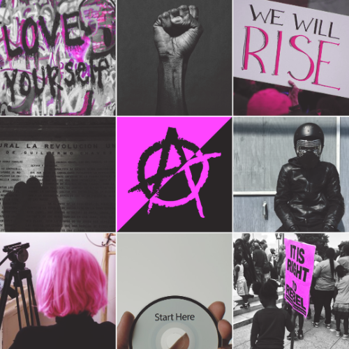 plentymood: Queer anarchist moodboard  Queer anarchism (or anarcha-queer) is an anarchist schoo