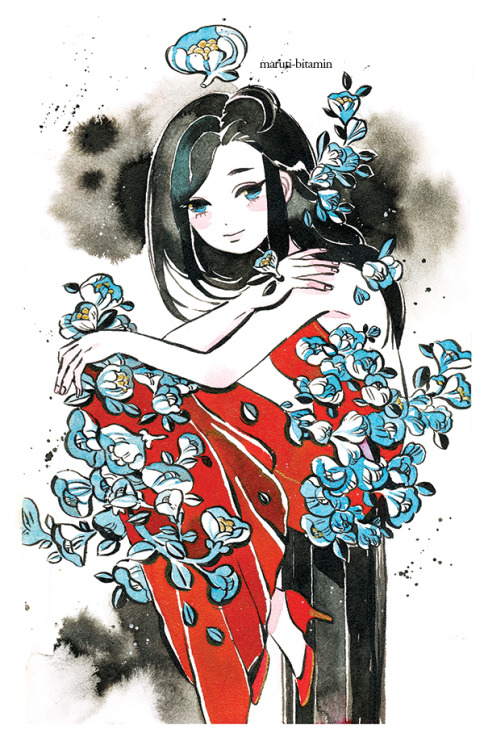 maruti-bitamin:  ink + watercolour