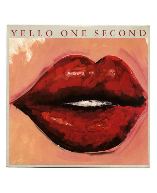 Ernst Gamper, artwork for album One Second by Yello, 1987. Mercury Records/USA. via Bart sol / 
