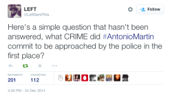 moonestmoi:  justice4mikebrown:  Was Antonio