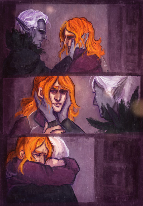 georginoschkavincenart:You are okay now(caleb needs…hug :O)