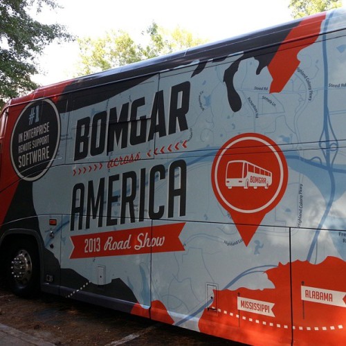 #comingtoatownnearyou #Bomgarbus (at Bomgar)