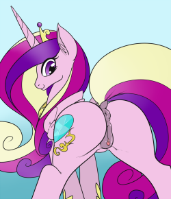 reisartjunk:  Cadance booty. For @mattop   X: