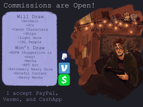 My Official Commissions Sheet!!