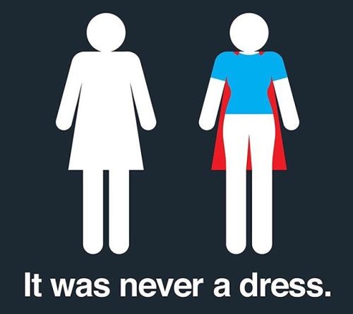 Happy International Women’s Day! #internationalwomensday #itwasneveradress #superwoman