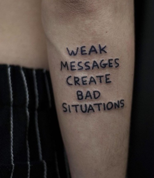 slendergraspongrammar: Matty’s new tattoo