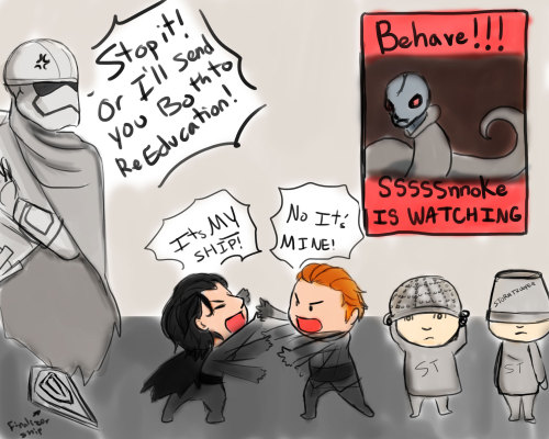 these-are-the-first-steps: m-oarts: More Baby War/ Star Baby Doodles! We have 40% more General Hux a