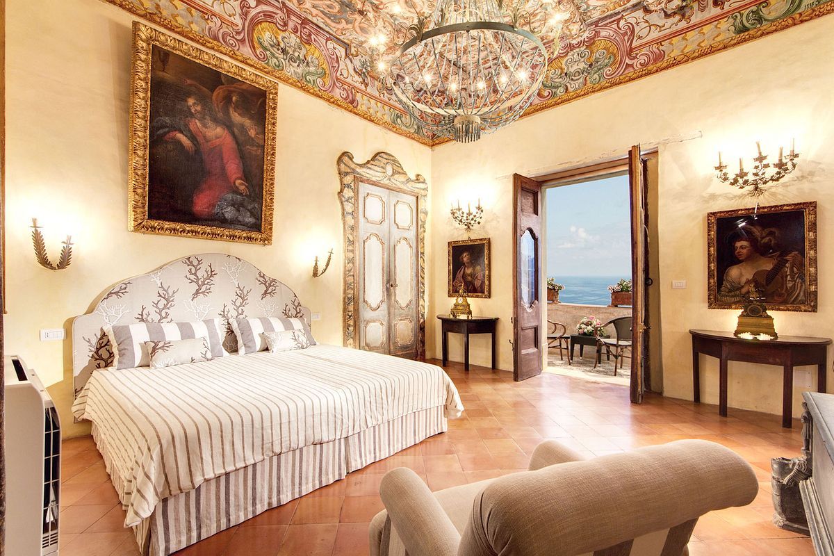 luxuryaccommodations:  Villa degli Affreschi With its sumptuous interiors and elegant