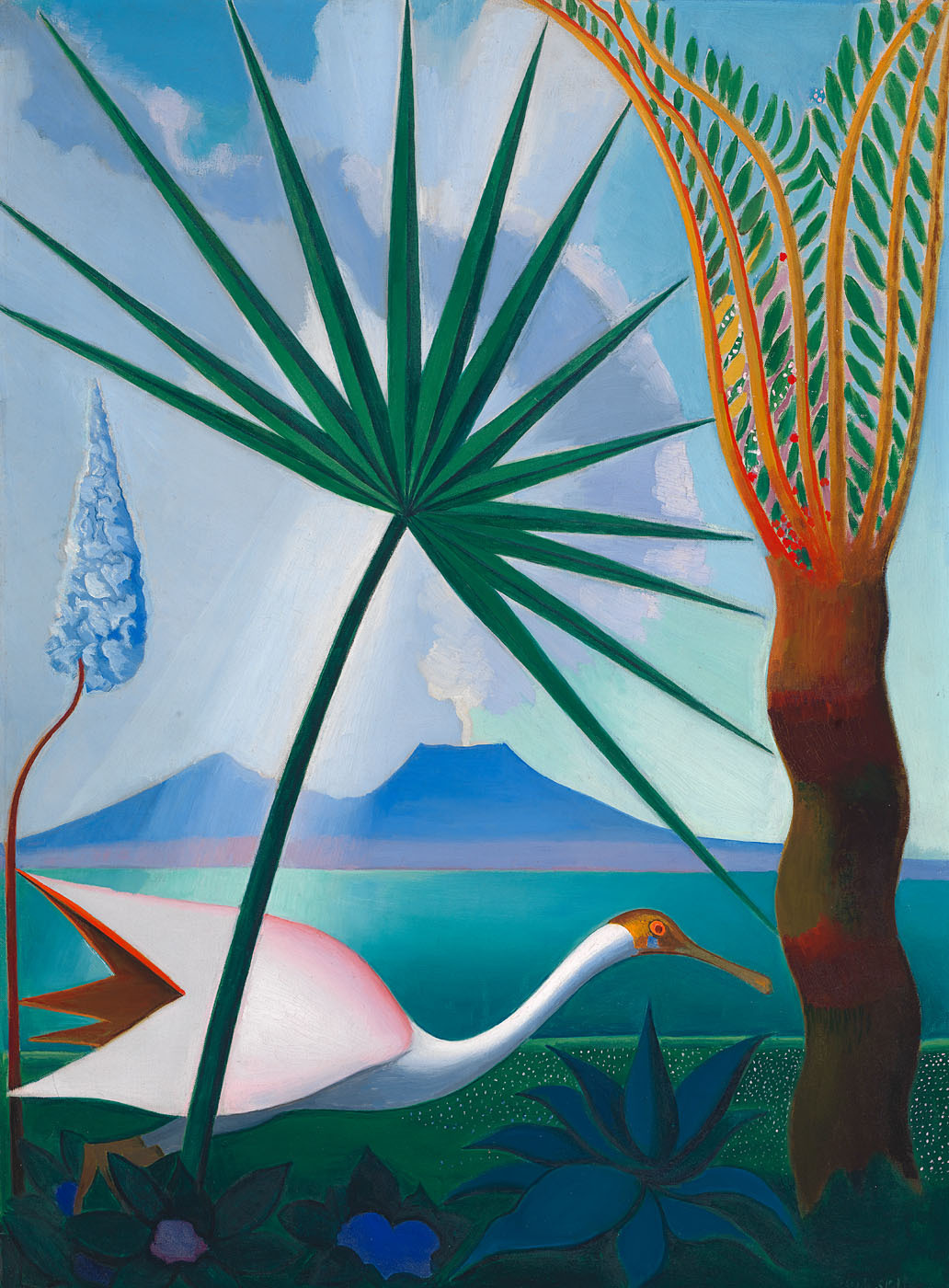 igormag:  Joseph Stella (1877-1946 ), Neapolitan Song, 1929.oil on canvas, 38 3/8