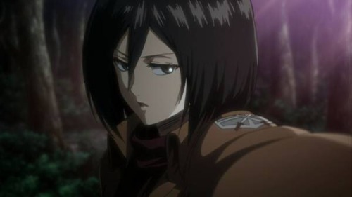 XXX sofiaroca:  Mikasa in the new SNK OVA.  photo