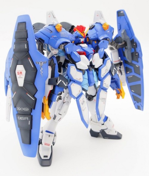 cyberbeastswordwolfe: Custom Build: MG 1/100 Gundam Sandrock ArmadilloMODELER: zenith_锐锐