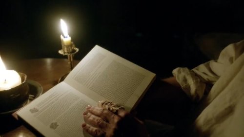 booksareeverywhere:  “How should you be? You should be like a rocky promontory against which t