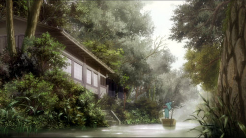 cyberbotanist:This town in Mushishi season 2 episode 16 is full of canals and arranged like a formal