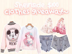 ichigoflavor:  Hello guys!~ Today is an exciting day for me because Sheinside allowed me to giveaway some clothes to you guys! To enter the giveaway, all you have to do is go HERE and enter. Make sure to follow all the rules, it’s very simple and easy,