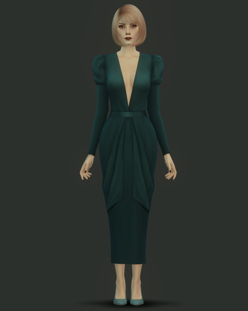 Set - Valerie #2New mesh (EA-mesh edit)6 Dresses20 swatchesFemale onlyAdult onlyFor humans, vampires