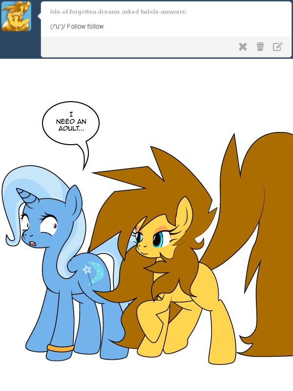 twixie-answers:  [Muffled Rockwell Playing in the distance]  X3!