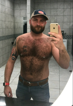 A tribute to hot nipples on hairy chests